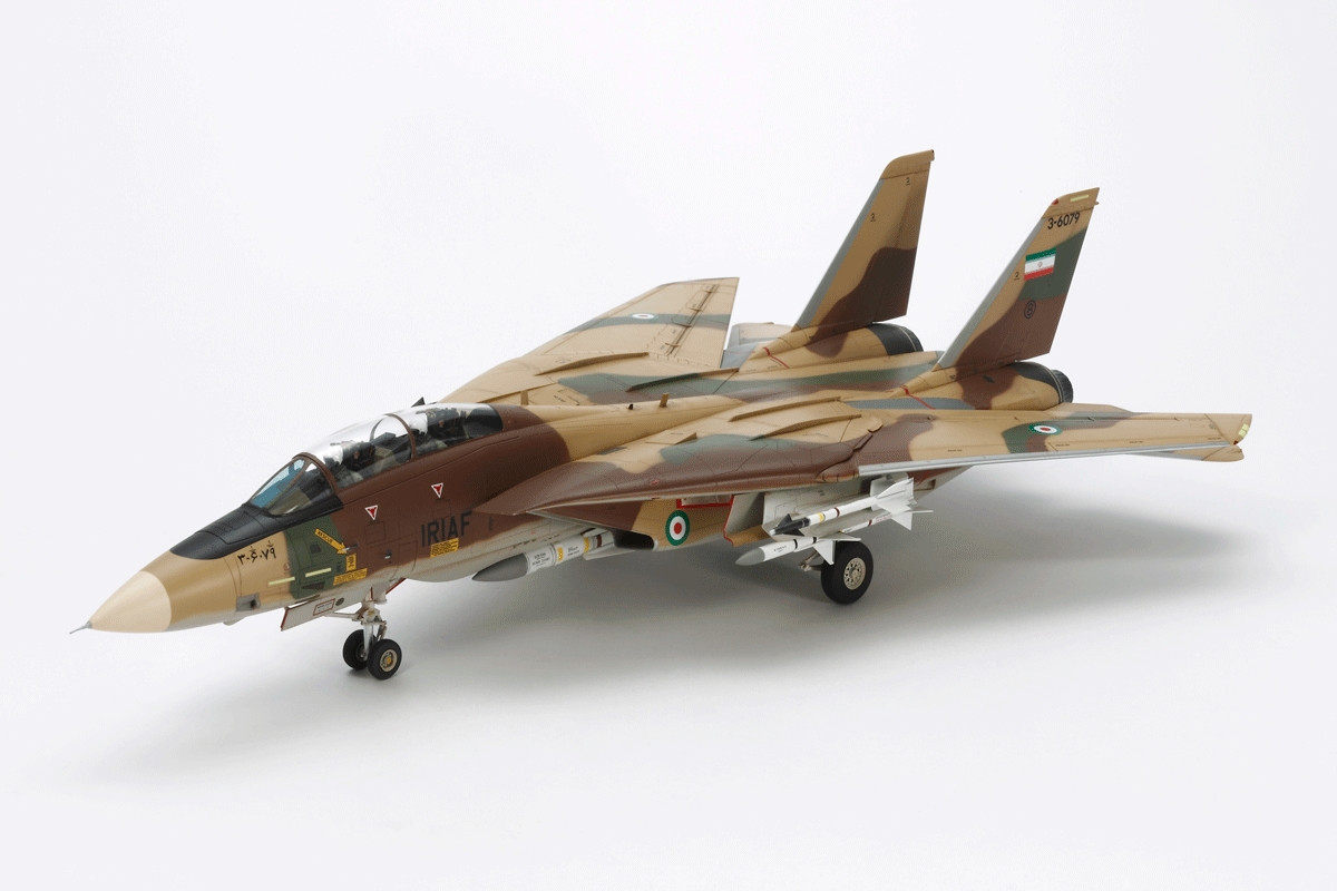 Tamiya 61114 1/48 Grumman F-14A Tomcat Plastic Model Airplane Kit