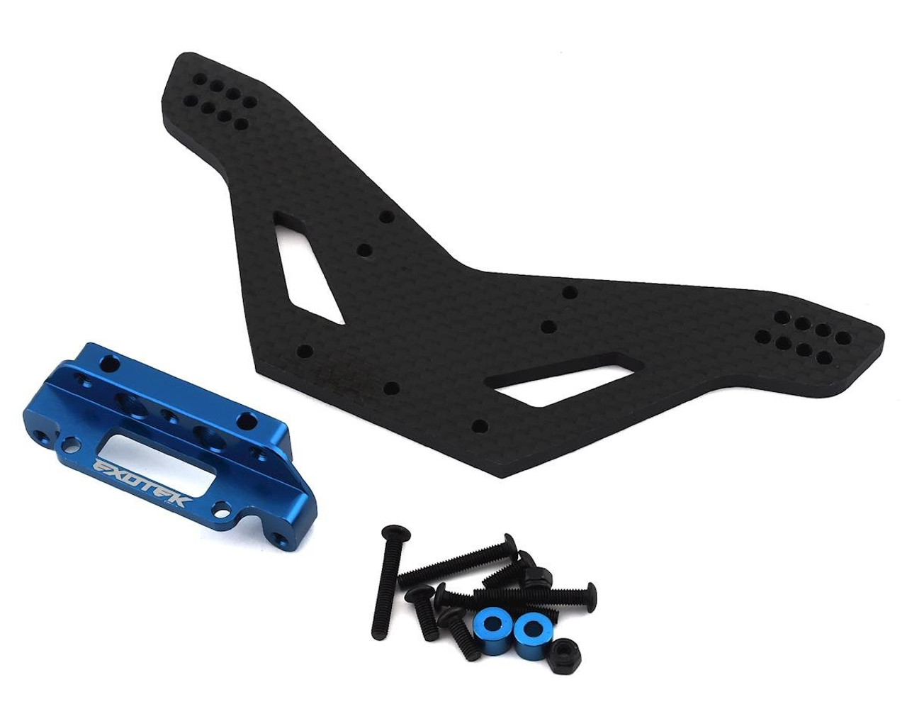 Exotek Racing 1983 Traxxas Slash Carbon Rear Drag Tower (Lower Ride Height)