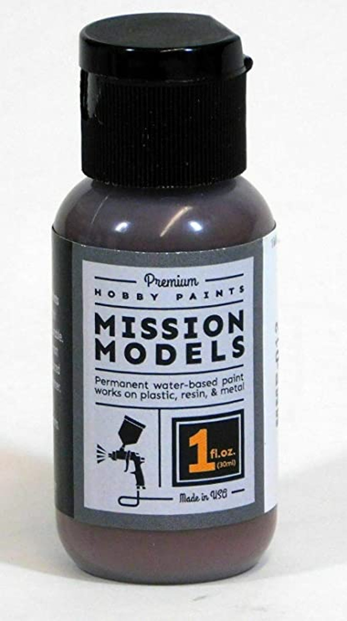 Mission Models MIOMMP-013 Acrylic Model Paint 1oz Bottle, Red Oxide German AFV Primer