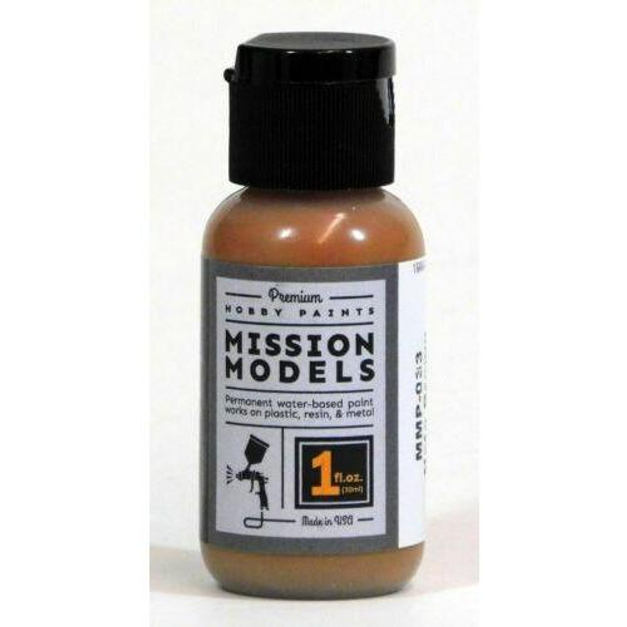 Mission Models MIOMMP-033 Acrylic Model Paint 1oz Bottle, NATO Brown