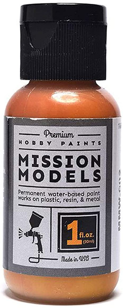 Mission Models MIOMMW-002 Acrylic Model Paint 1 oz Bottle, Light Rust 1