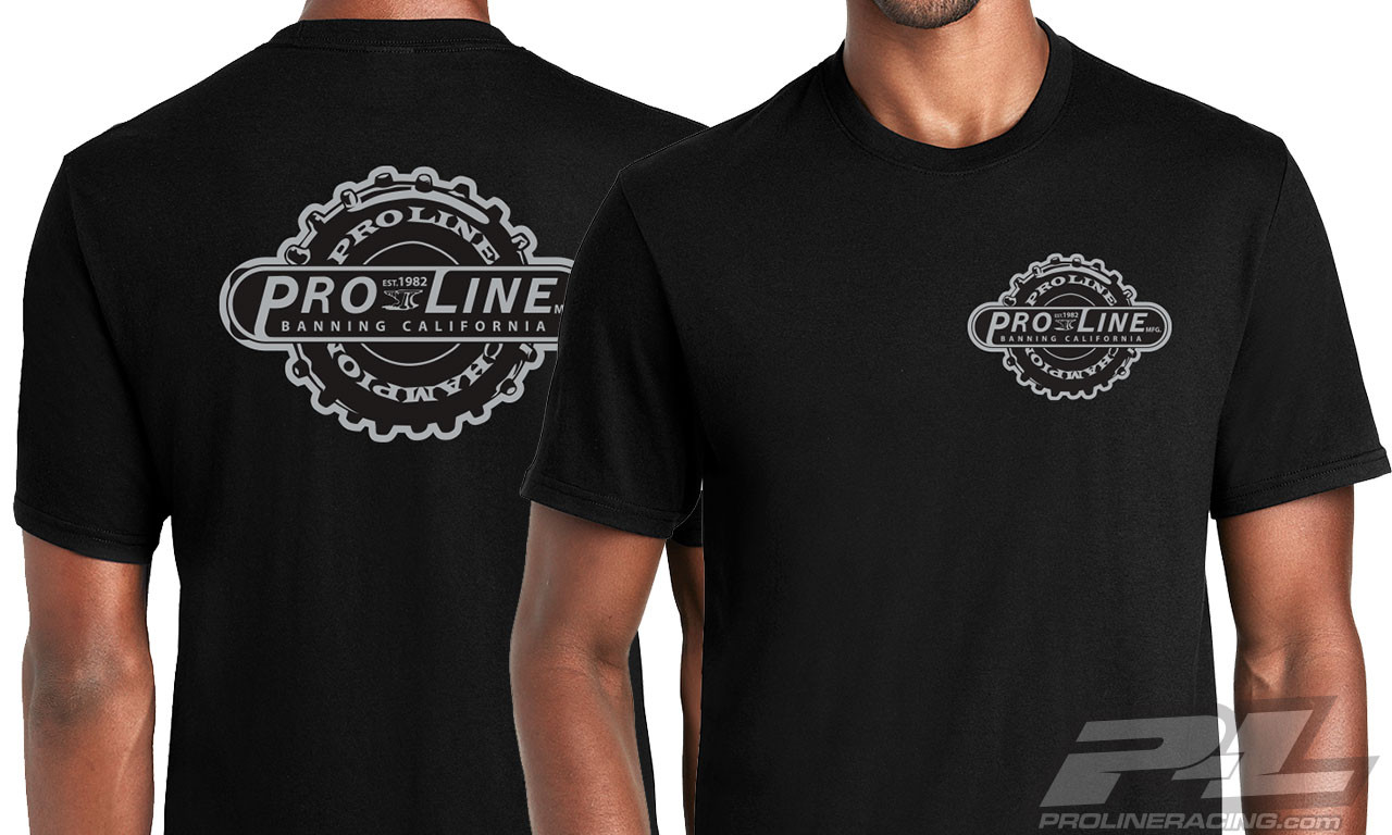Pro-Line Manufactured Black T-Shirt, X-Large