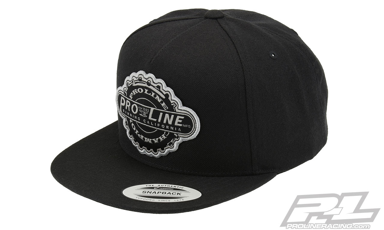 Proline Manufactured Black Snapback Hat