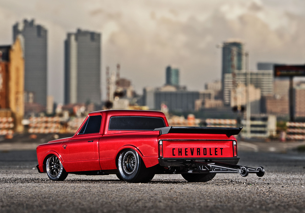 Traxxas Drag Slash 1/10 2WD RTR No Prep Truck w/1967 Chevrolet C10 Body Redline