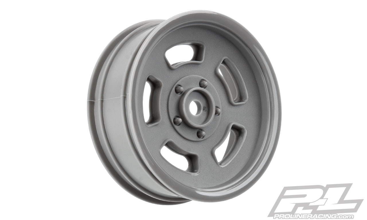 Proline 2792-05 2WD Slot Mag Drag Spec 2.2" Front Drag Racing Wheels (Stone Grey) w/12mm Hex