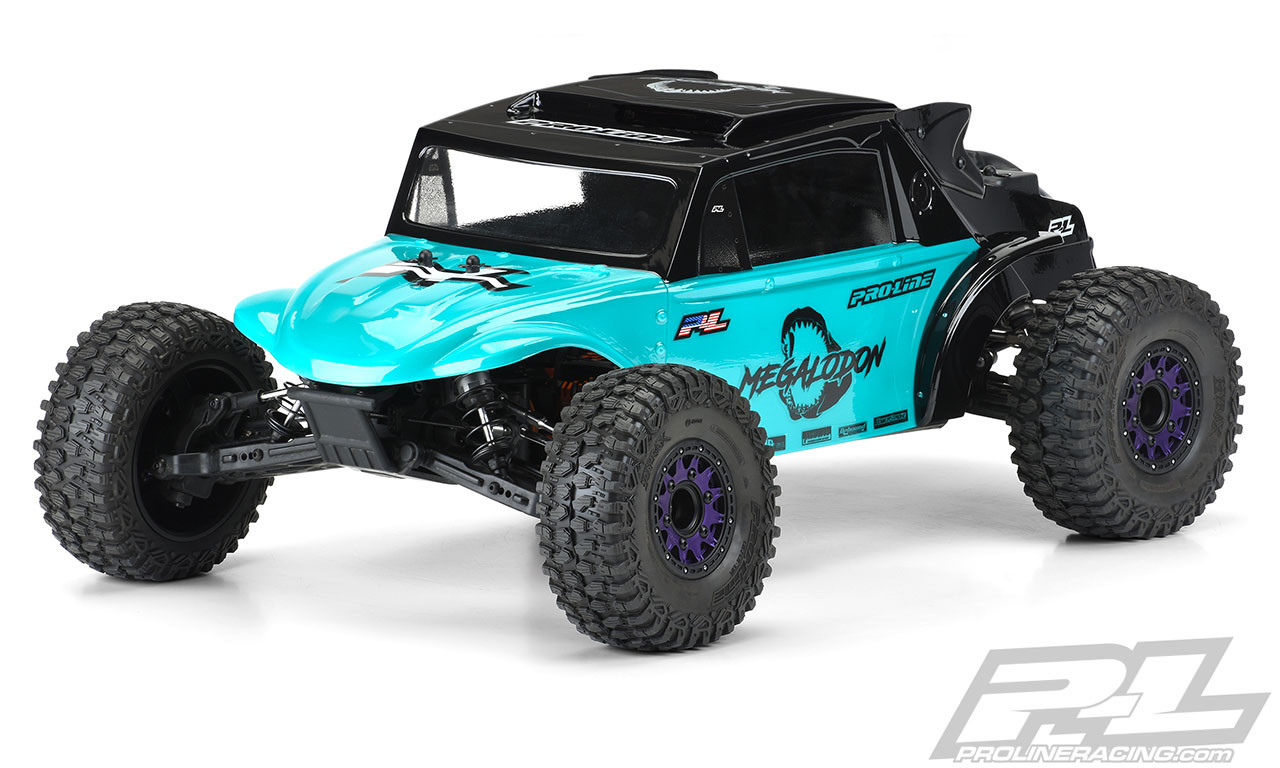 Pro-line 3563-00 Megalodon Desert Buggy Clear Body Slash 2wd/4x4