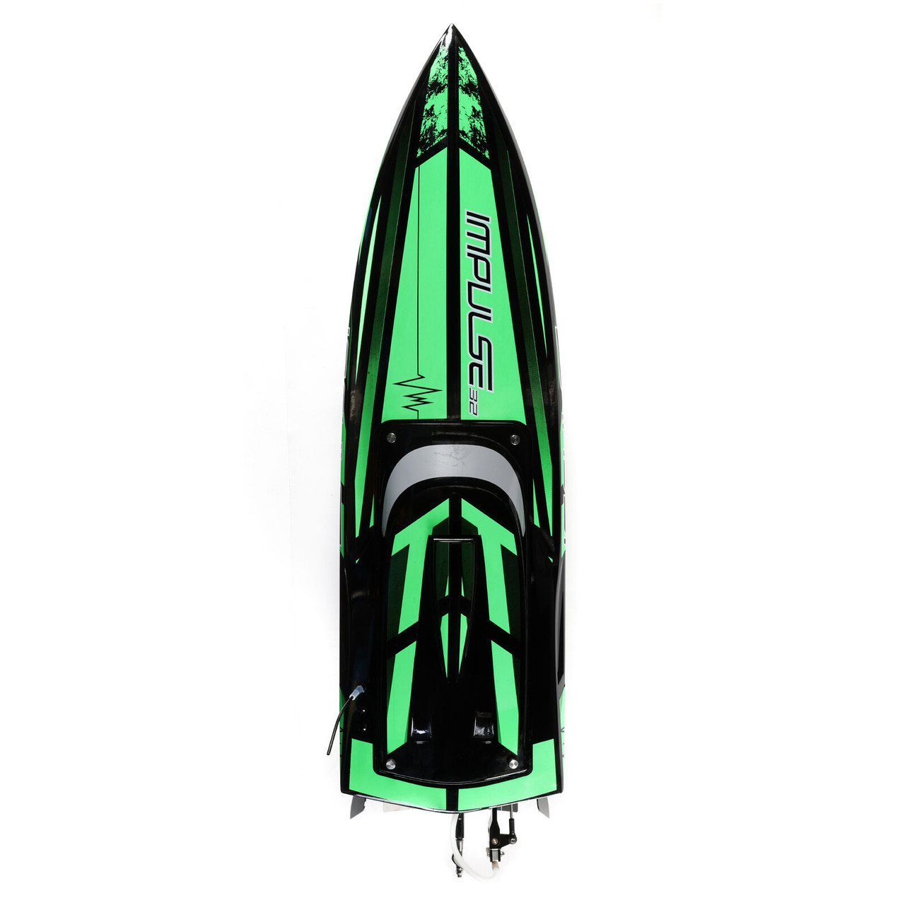 Pro Boat Impulse 32" Deep-V RTR Brushless Boat (Black/Green) w/2.4GHz Radio & SMART