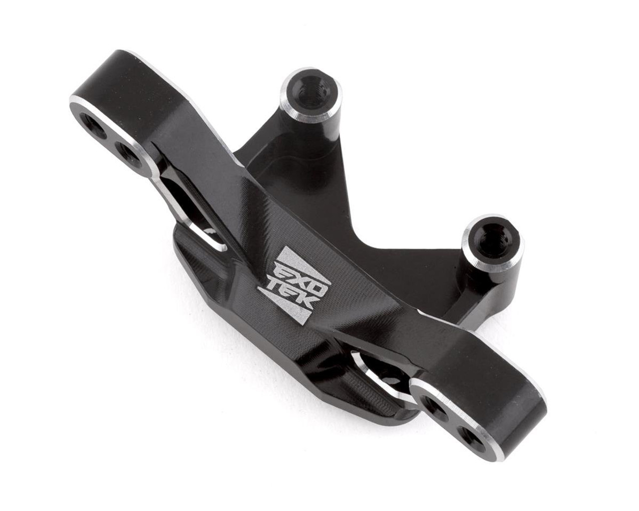 Exotek 22S Drag HD Aluminum Front Camber Block (Silver/Black)