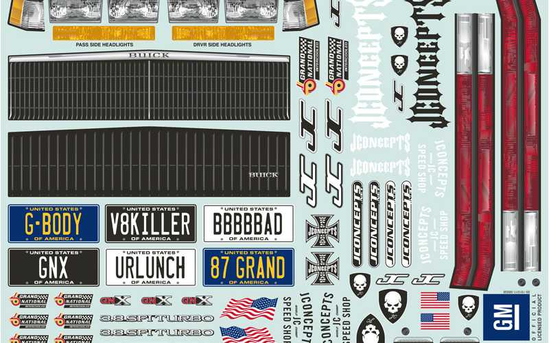 Jconcepts 0357 1987 Buick Grand National Street Eliminator Drag