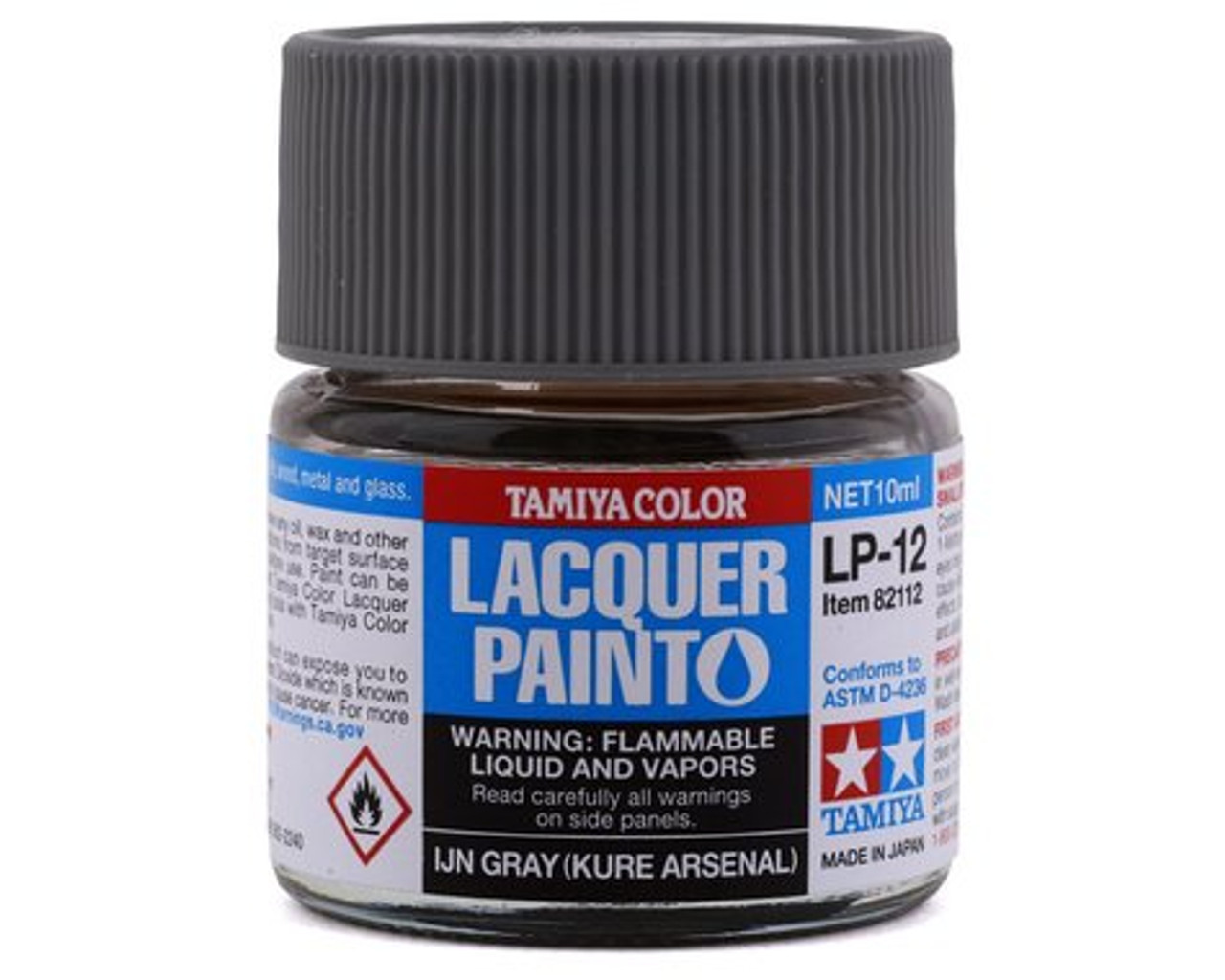 Tamiya 82112 Lacquer Paint LP-12 IJN Gray Maizuru 10ml Bottle