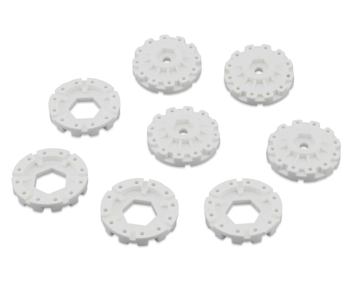 Roue JConcepts Cheetah 83mm Pour Speed-run RC - Blanc, Adaptateurs 12 & 17mm - JCO3395W