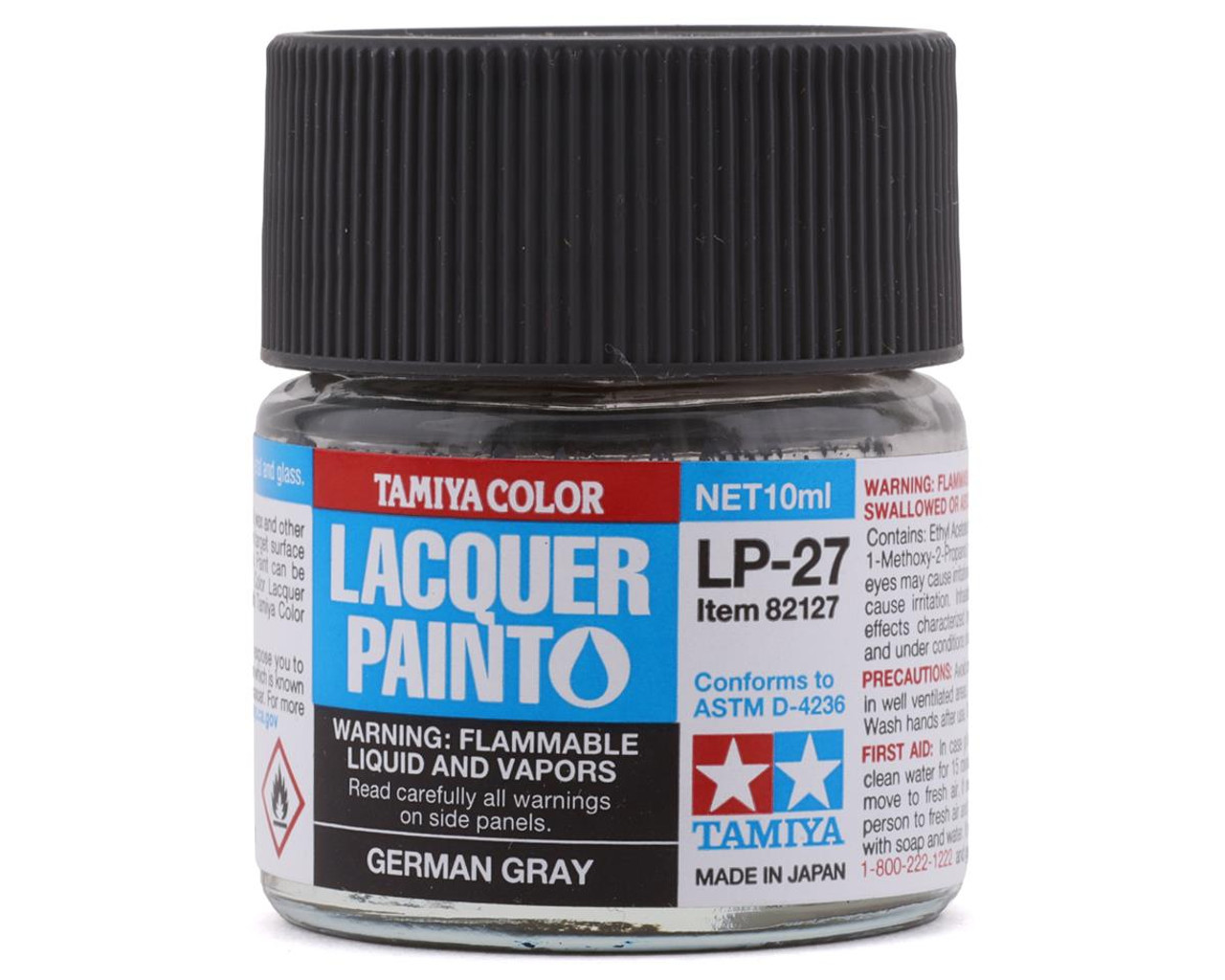 Tamiya 82127 Lacquer Paint LP-27 German Gray 10ml Bottle