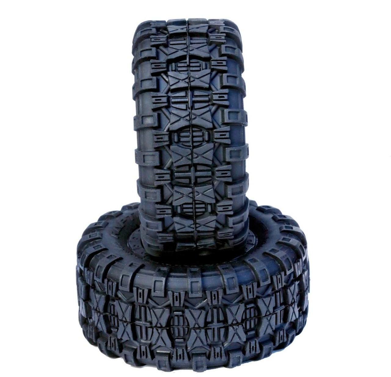 Power Hobby 1/10 Raptor 2.2/3.0 SCT Belted All Terrain Tires 12mm Hex (2wd Rear)