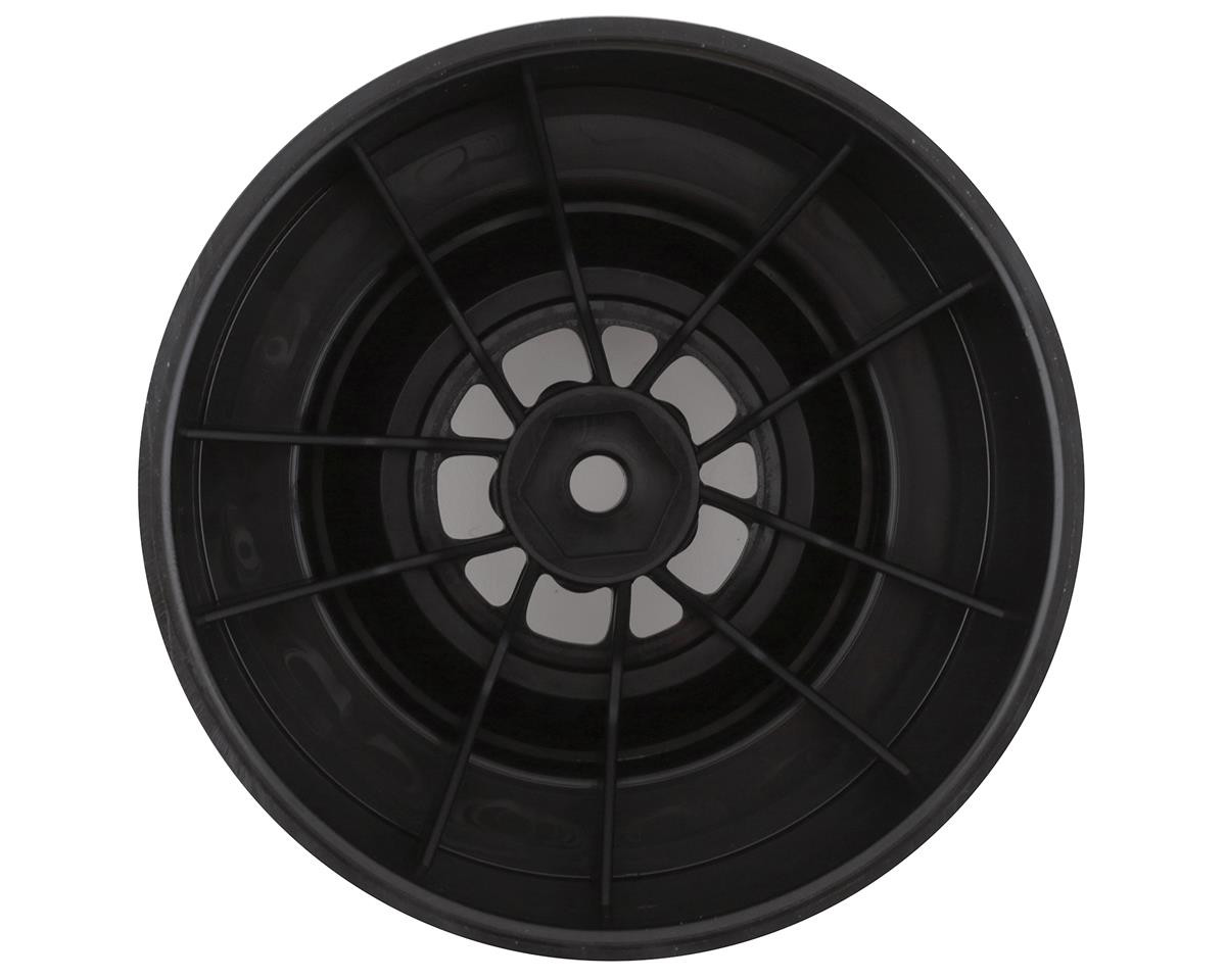 Traxxas 9473R Weld Chrome w/ Black Wheels, Rear, Drag Slash