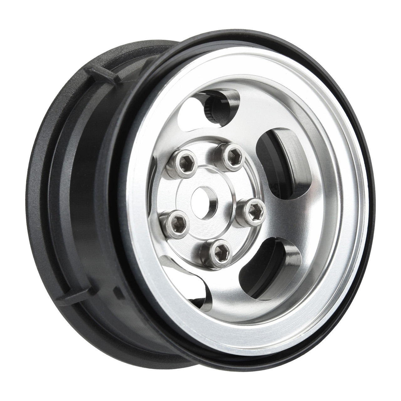 Proline 1/10 Slot Mag Aluminum Front/Rear 1.55" 12mm Rock Crawler Wheels (2)