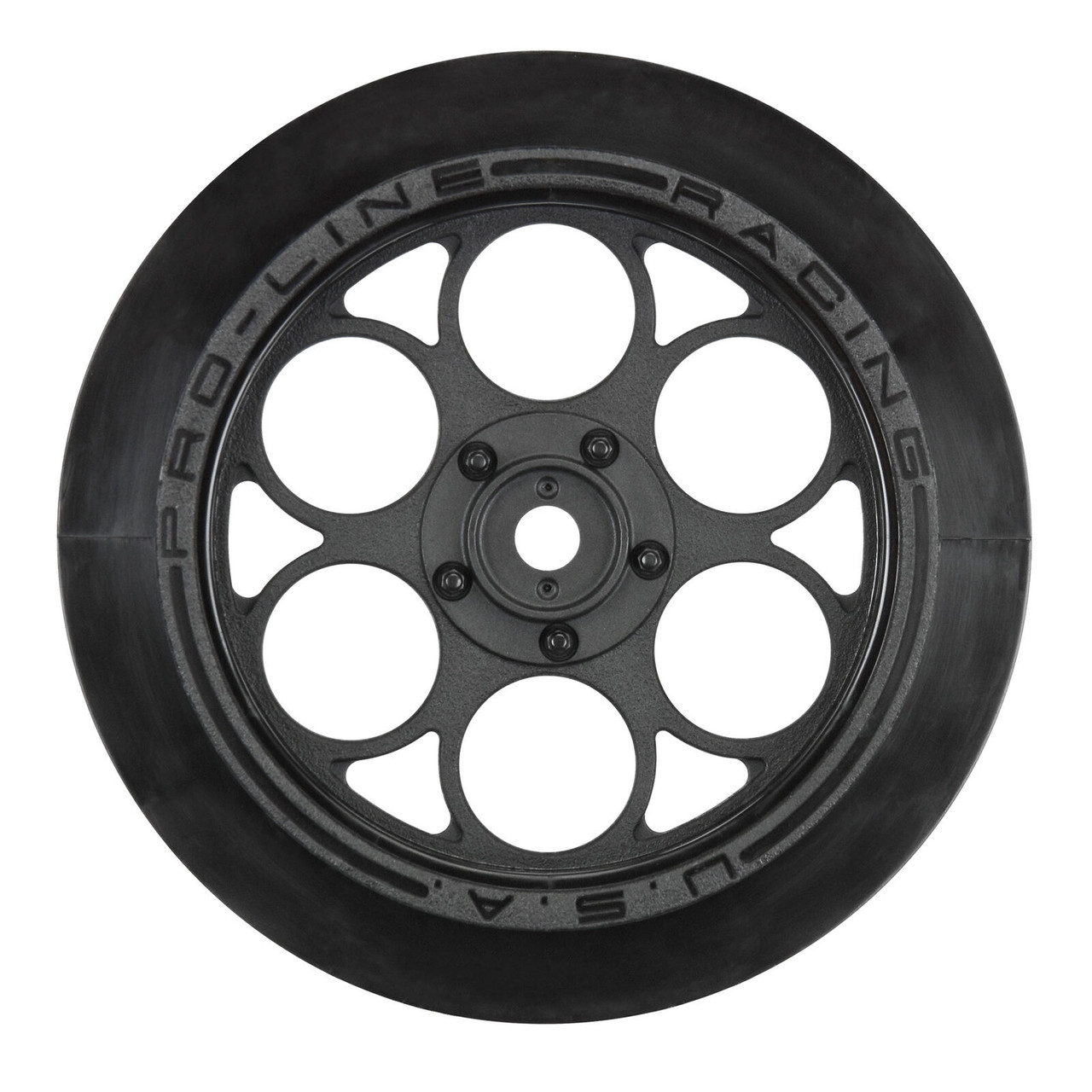 Proline 2803-03 Showtime Front Runner 2.2"/2.7" Black Front Drag Wheels