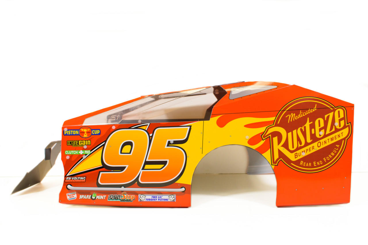 Wrap Addicts #95 Lighting McQueen Rust-eze MudBoss Wrap