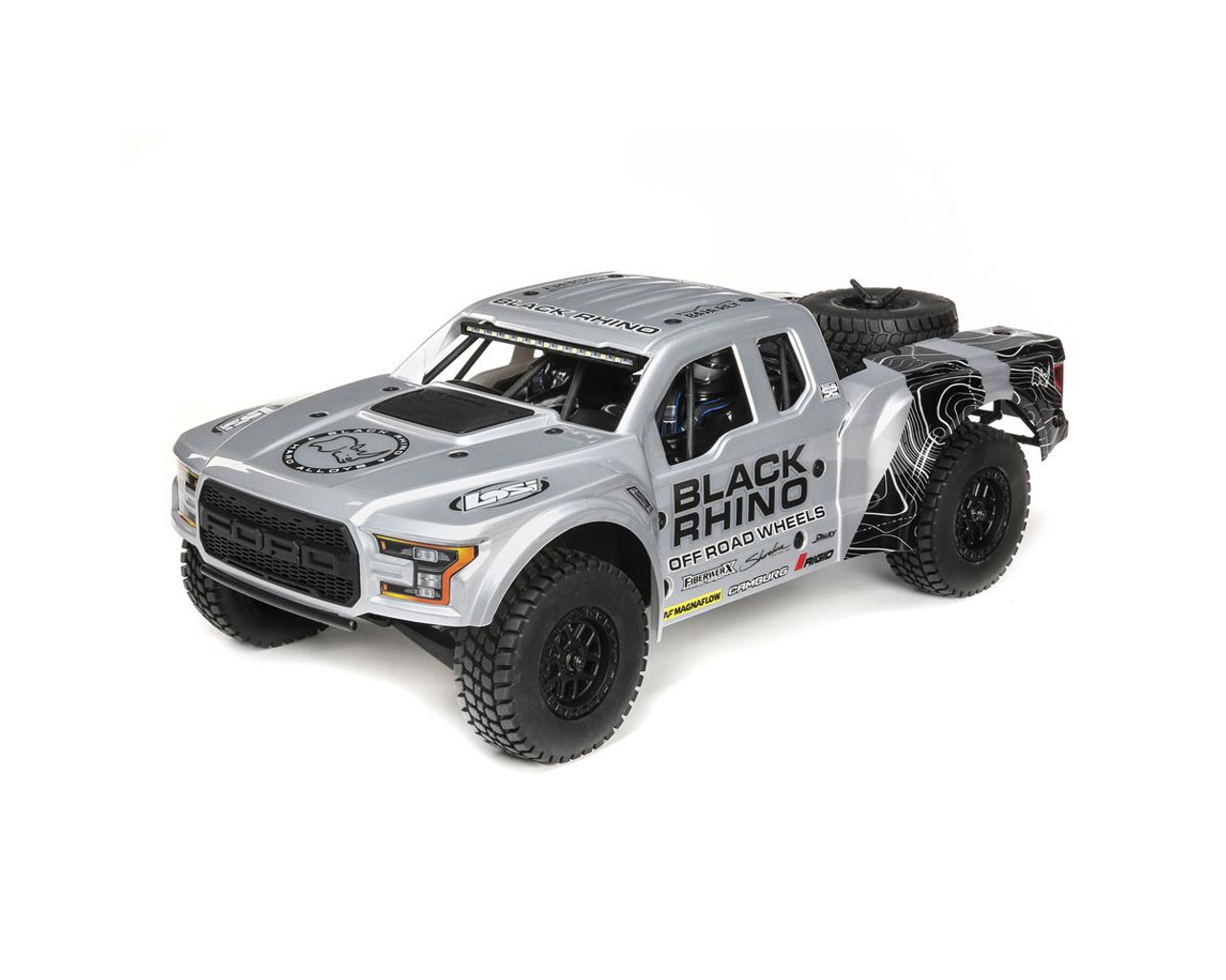 Losi Baja Rey Ford Raptor 1/10 RTR 4WD Brushless Desert Truck 