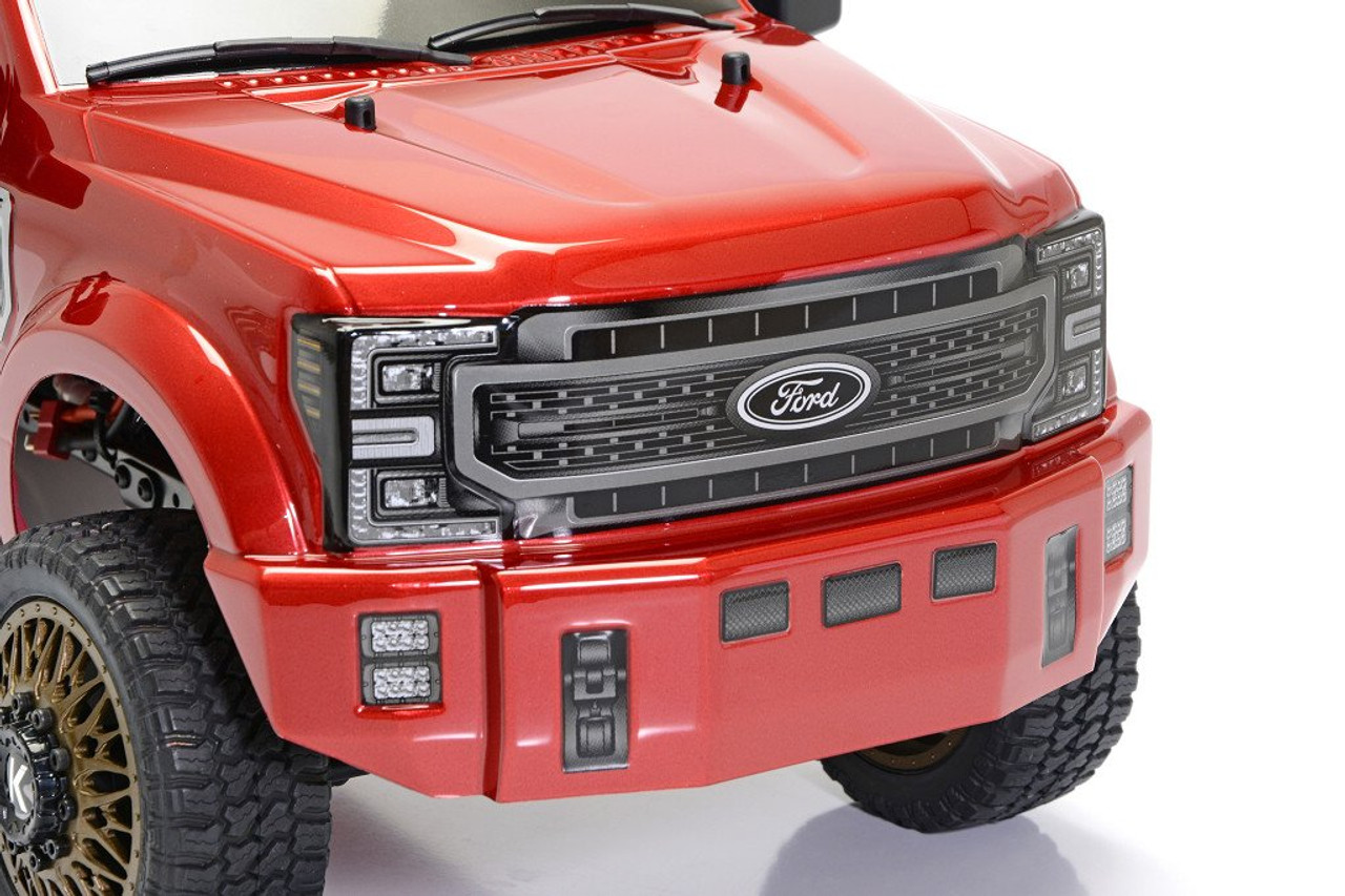 Cen Racing Ford F450 1/10 4WD Solid Axle RTR Truck - Red Candy Apple