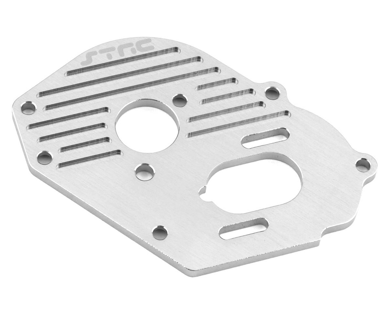 ST Racing Concepts 9490S Traxxas Drag Slash Aluminum Heat-Sink Motor Plate (Silver)