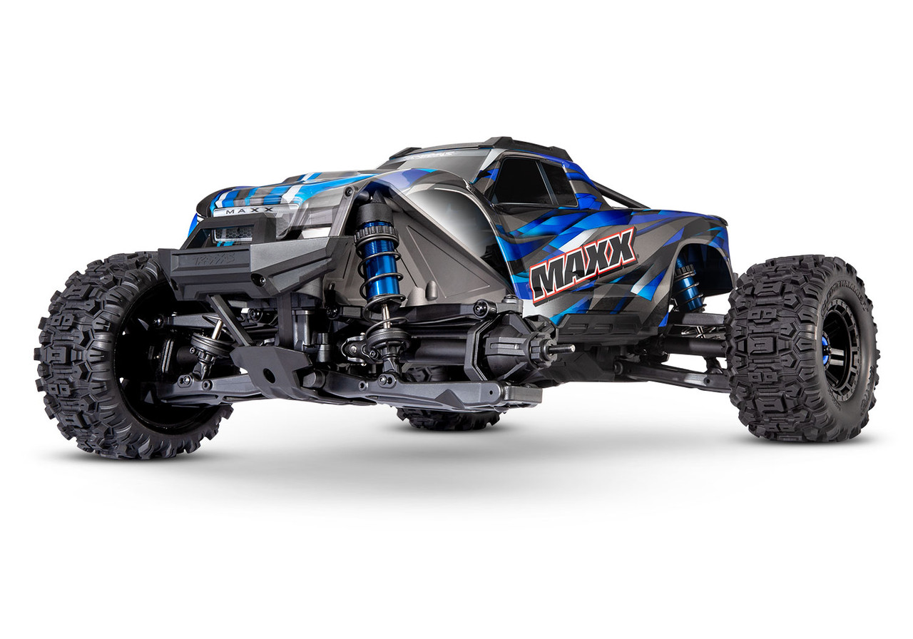 Traxxas Maxx with Widemaxx 1/10 4wd Brushless Electric Monster Truck w/ TQi 2.4GHz Radio System, Yellow