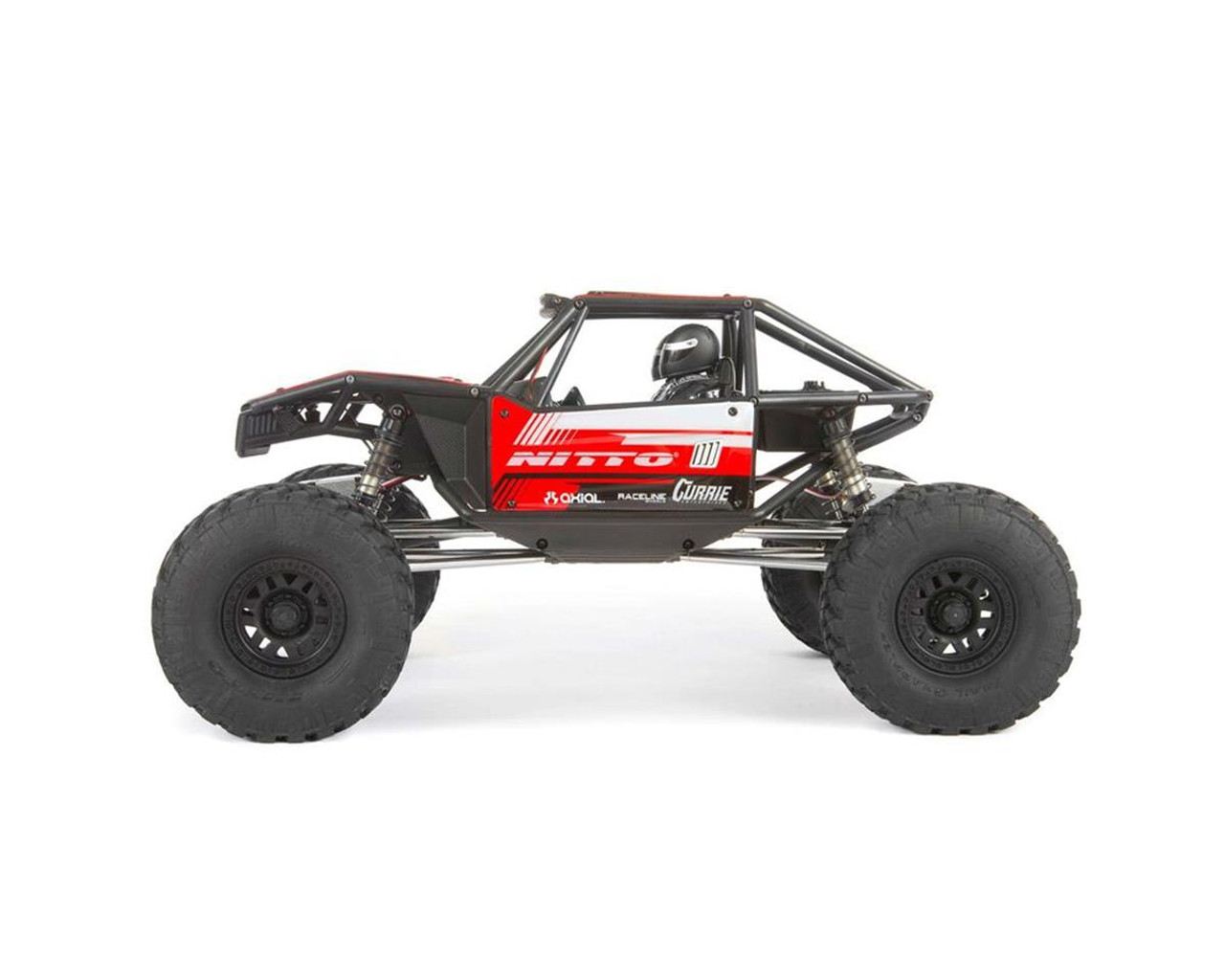 Axial 1/10 Capra 1.9 4WS Unlimited Trail Buggy RTR, Nitto, Black