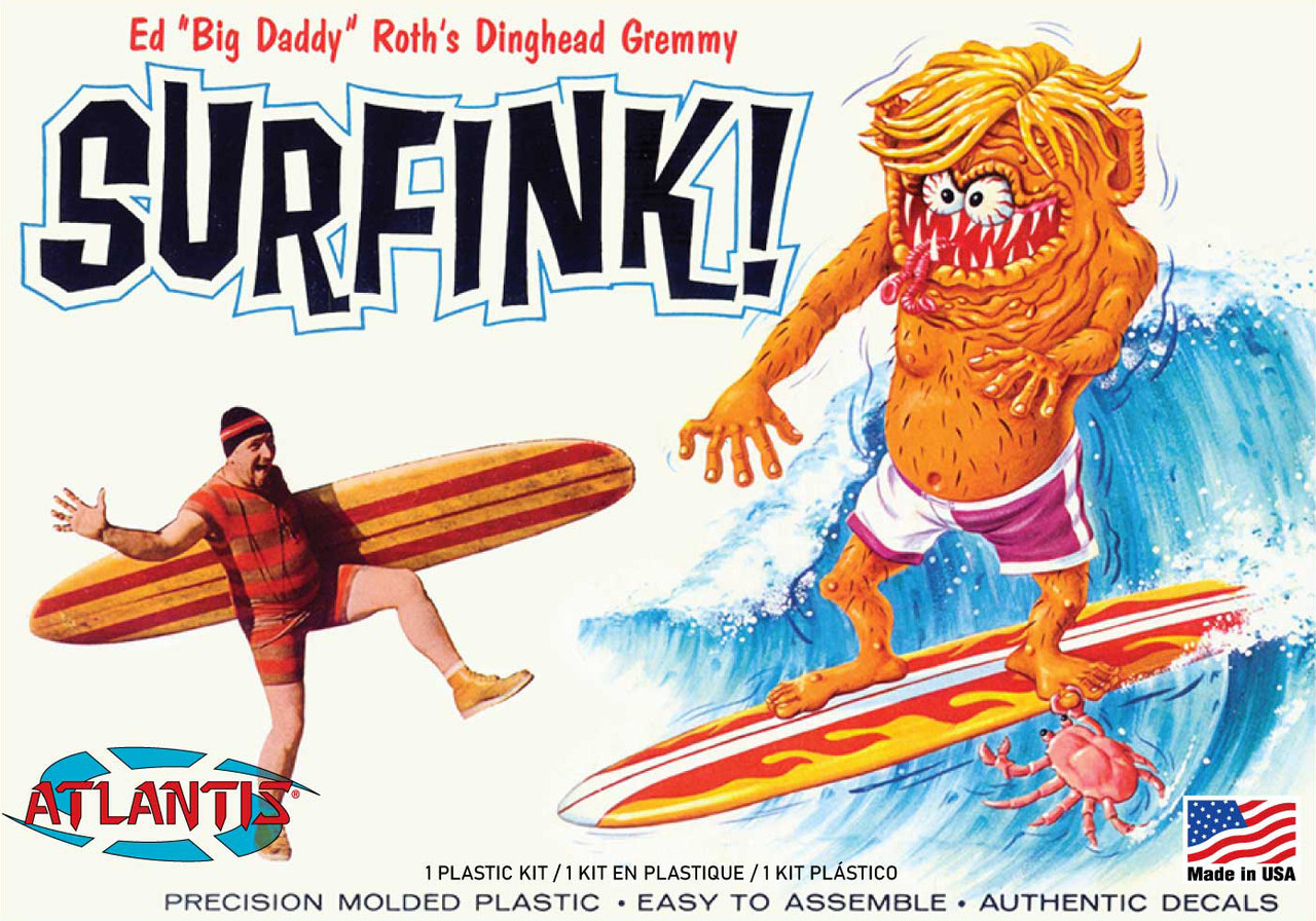 Atlantis 1306 Ed Big Daddy Roth Surfink Model Kit