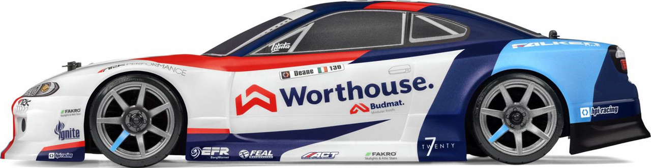 HPI Racing RS4 Sport 3 Drift Team Worthouse James Deane Nissan