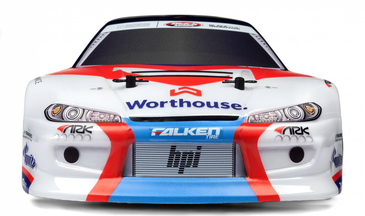 HPI Racing RS4 Sport 3 Drift Team Worthouse James Deane Nissan Silvia S15 RTR