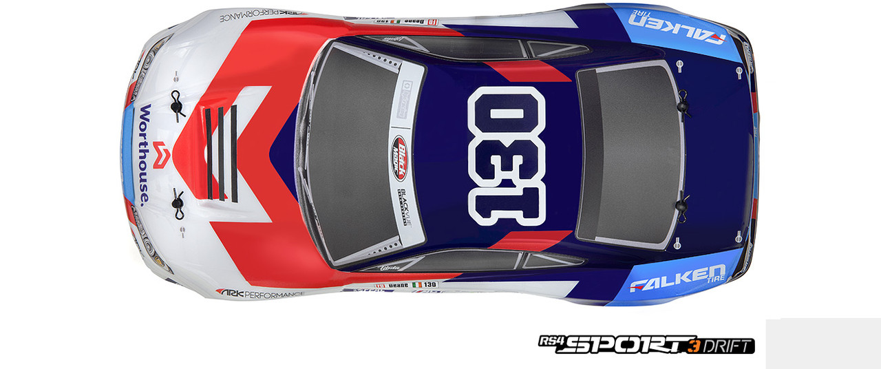 HPI Racing RS4 Sport 3 Drift Team Worthouse James Deane Nissan