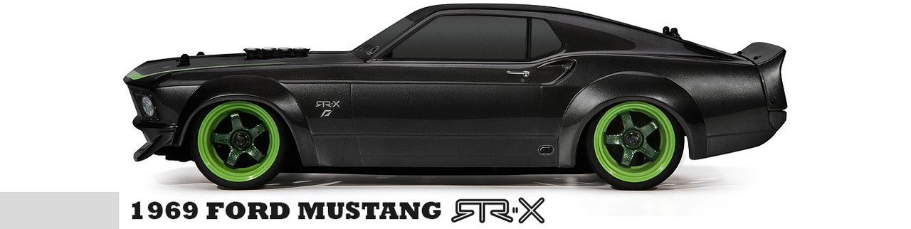 HPI RS4 Sport 3 1969 Mustang RTR-X, 1/10, 4WD, w/2.4GHz Radio System, Battery & Charger
