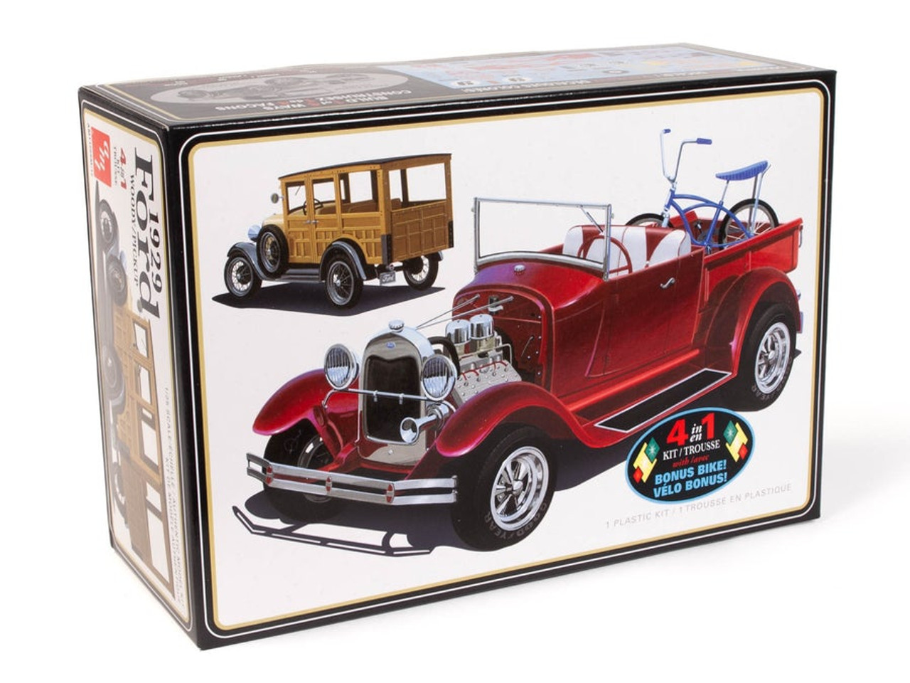 AMT 1269M 1929 Ford Woody Pickup Model Kit