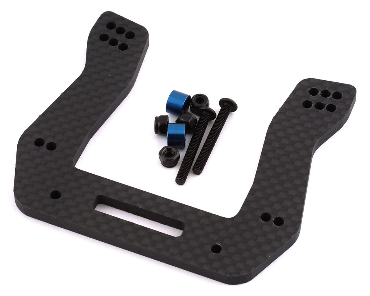 Exotek Racing 2049 Heavy Duty 4mm Carbon Fiber Front Shock Tower, Drag Slash