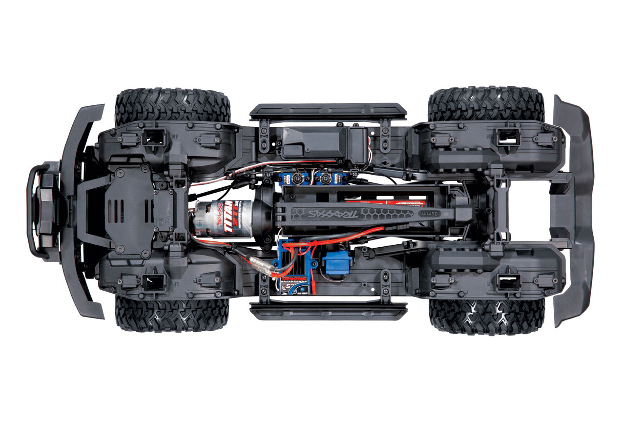 Traxxas TRX-4 1/10 Trail Crawler Truck w/2021 Ford Bronco Body (Shadow  Black) & TQi 2.4GHz Radio