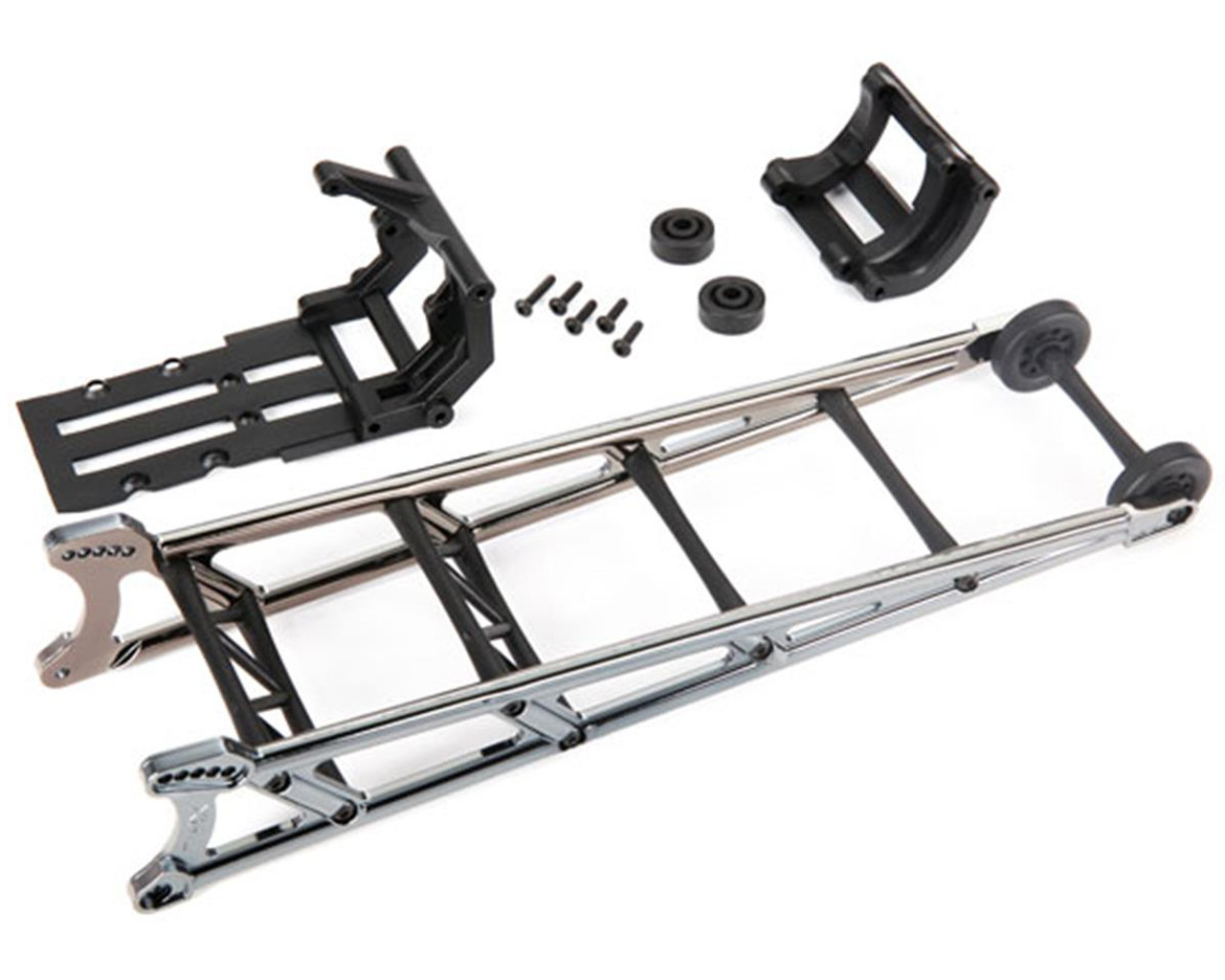 Traxxas 9460X Wheelie Bar, Assembled, Black Chrome