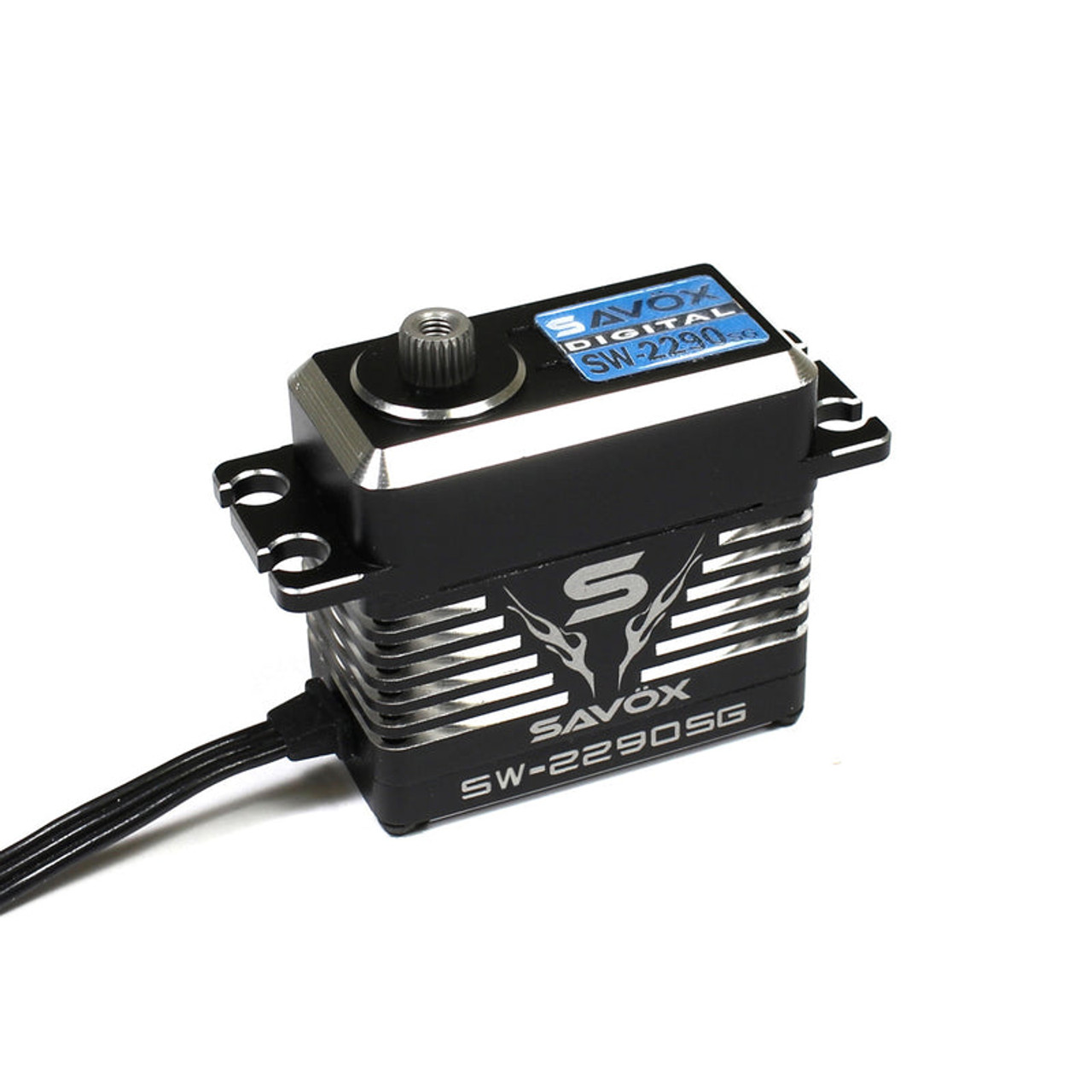 Savox Waterproof Premium, High Voltage, Brushless, Digital Servo 0.11sec / 972.1oz @ 8.4v - Black Edition