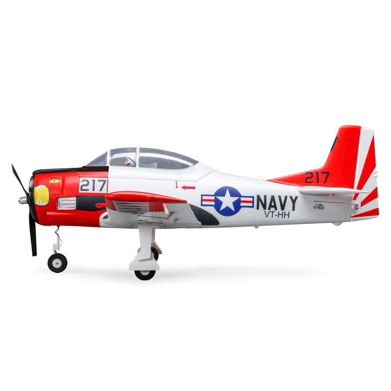 Eflite T-28 Trojan 1.2m with Smart BNF Basic