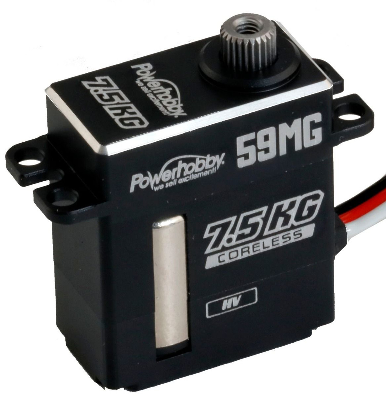 Power Hobby 59MG High Speed Micro Titanium Gear Servo: Axial SCX24