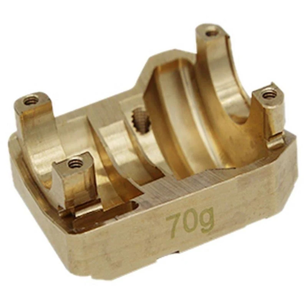 Hot Racing Heavy 70g Brass Differential Cover, for Traxxas TRX-4