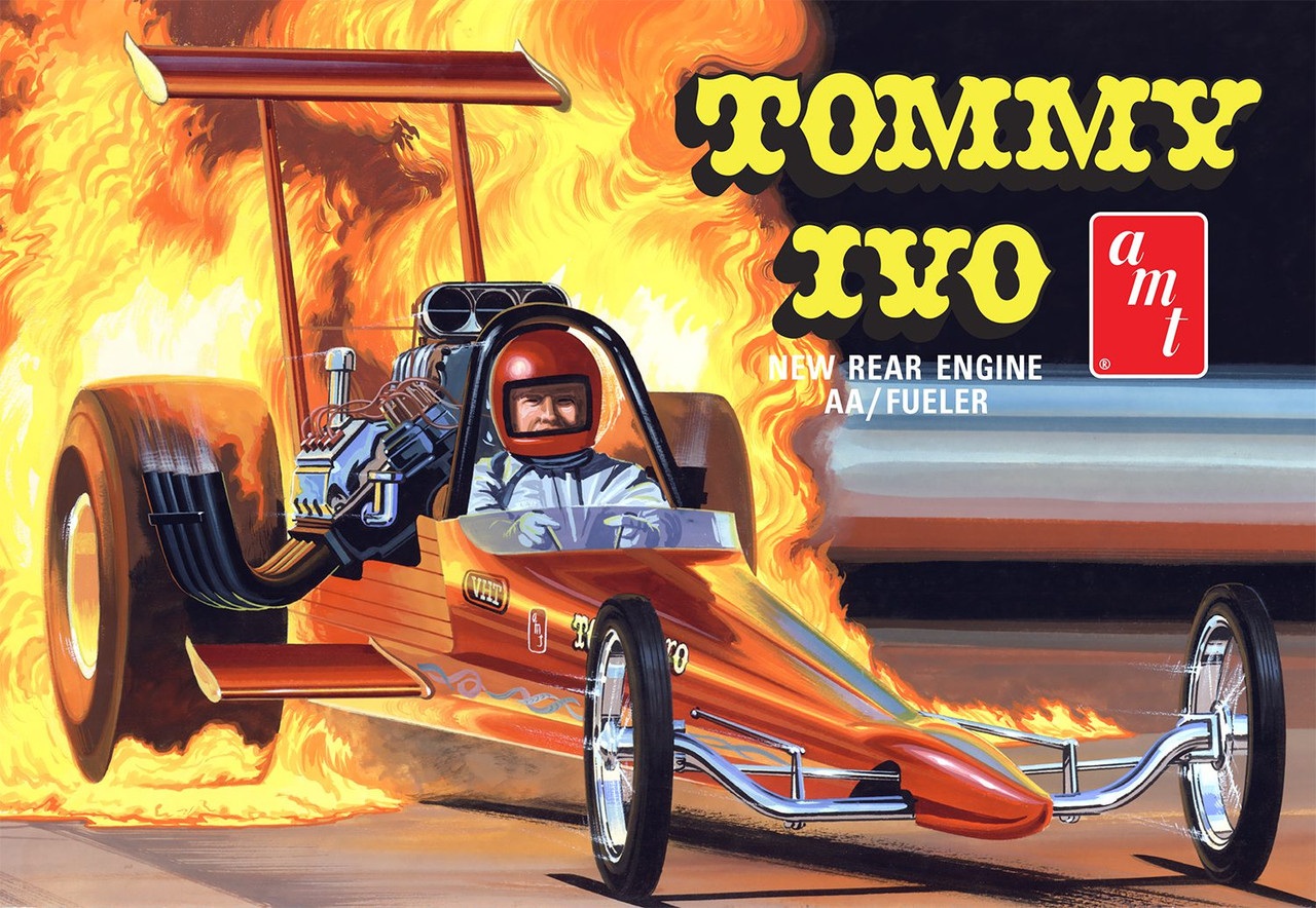 AMT 1253 Tommy Ivo Rear Engine Dragster 1:25 Model Kit - Small