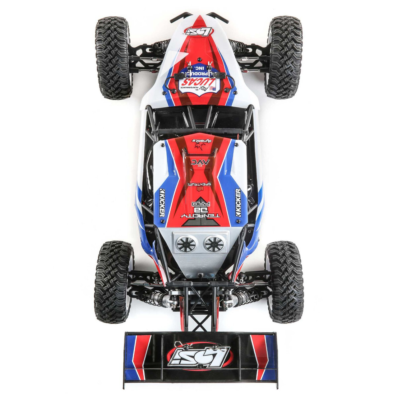 Losi 1/10 Tenacity DB Pro 4WD Desert Buggy Brushless RTR with Smart, Lucas Oil