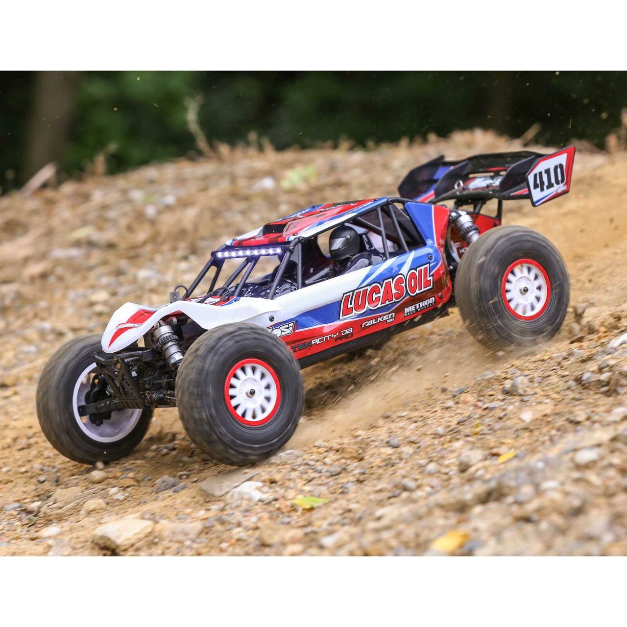 Losi 1/10 Tenacity DB Pro 4WD Desert Buggy Brushless RTR with Smart, Lucas Oil