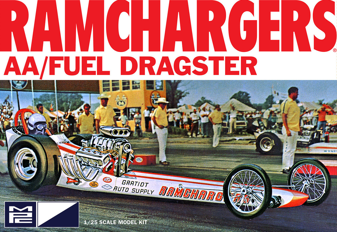 MPC 940 1/25 Ramchargers Front Engine Dragster Model Kit
