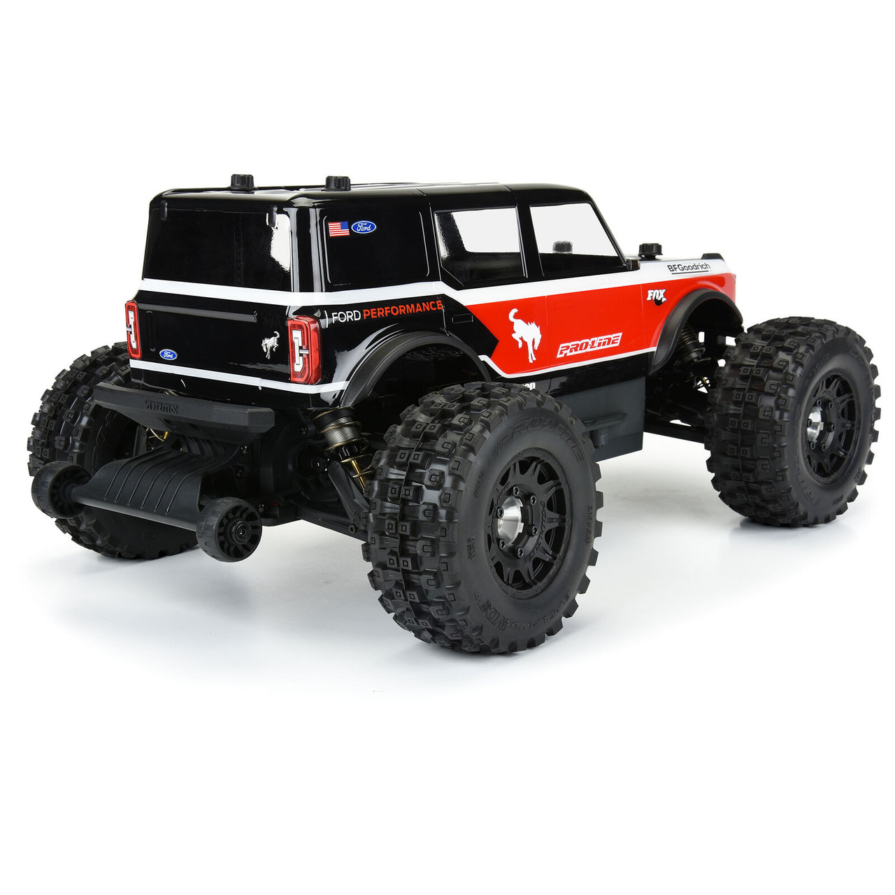 Proline 3591-00 1/10 2021 Ford Bronco Clear Body: Stampede, Granite, Vorteks