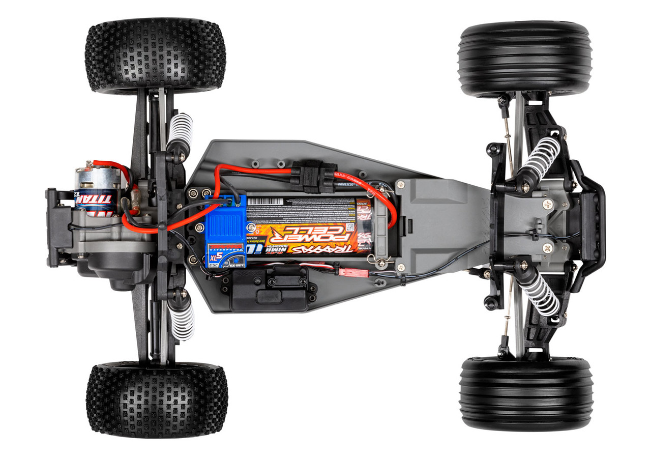 Traxxas Rustler 1/10 RTR Stadium Truck w/XL-5 ESC, TQ 2.4GHz Radio, Battery & DC Charger, LED Lighting (Orange)