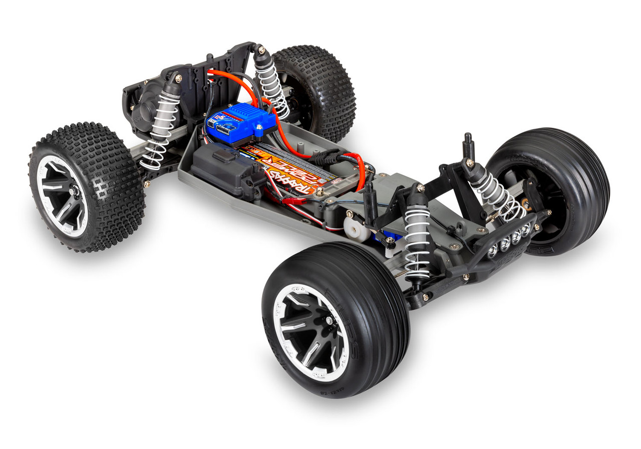 Traxxas Rustler 1/10 RTR Stadium Truck w/XL-5 ESC, TQ 2.4GHz Radio, Battery & DC Charger, LED Lighting (Orange)