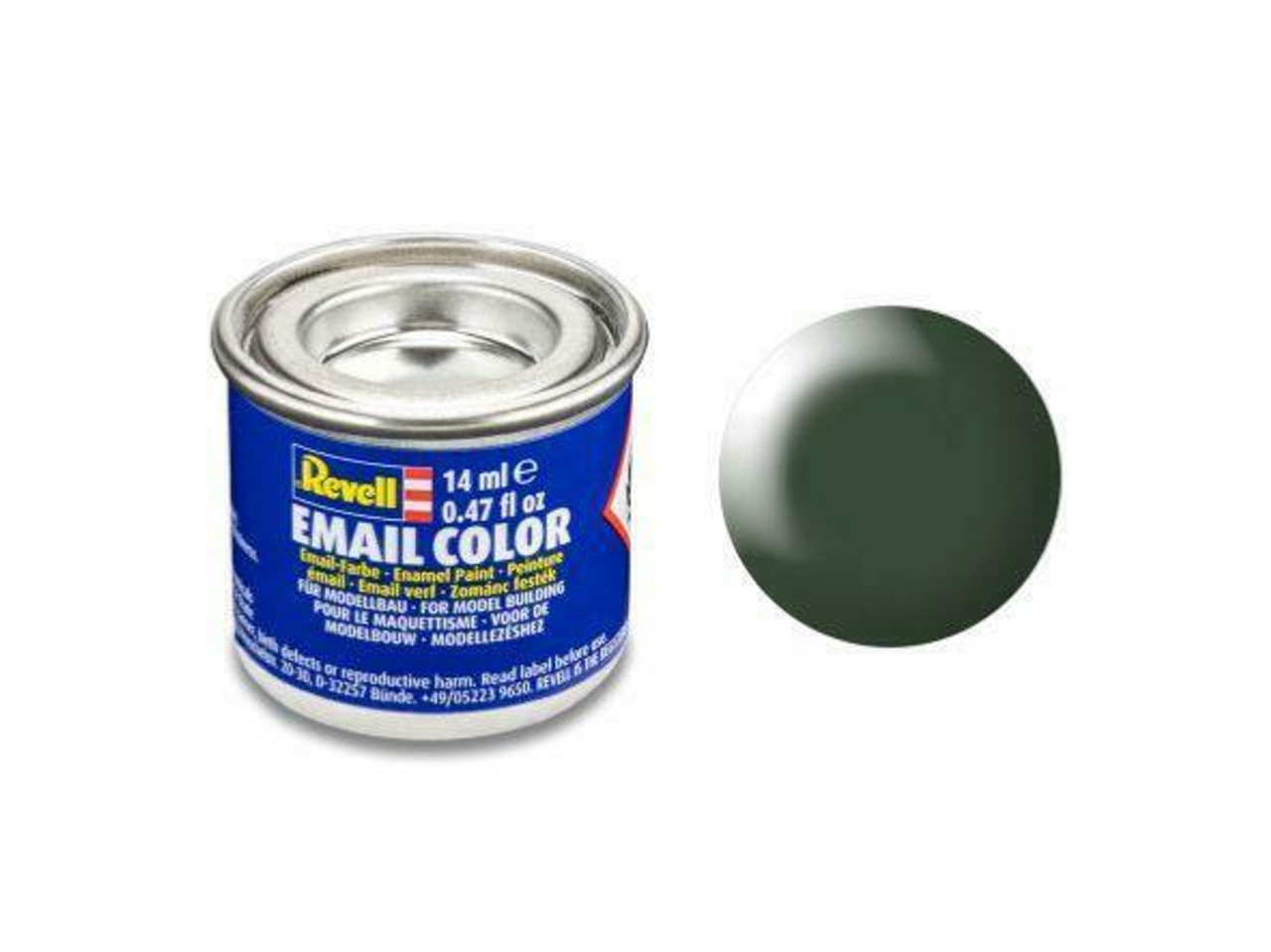 Revell 32363 Enamel Dark Green Silk