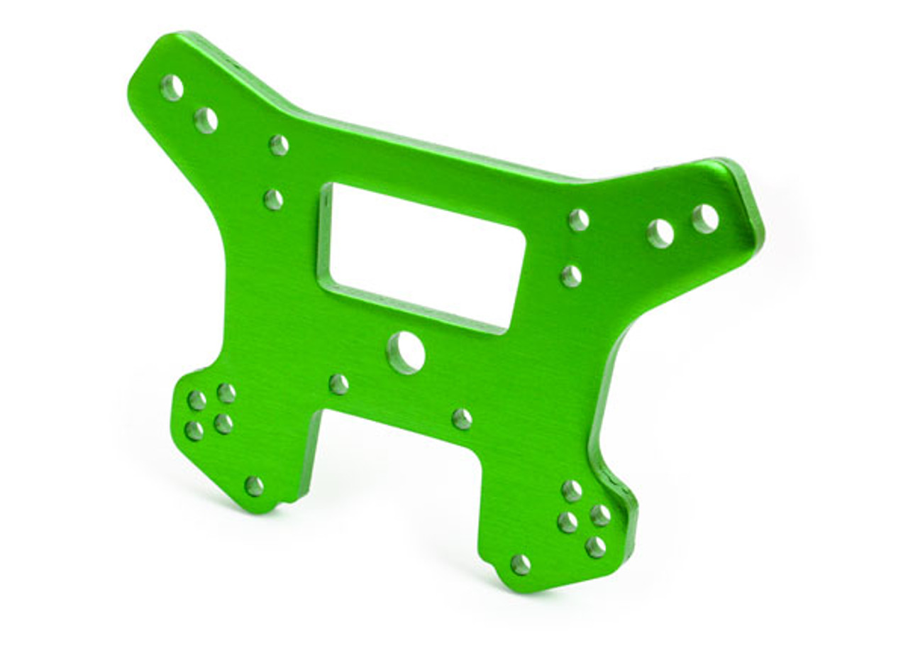 Traxxas 9539G Green Aluminum Front Shock Tower