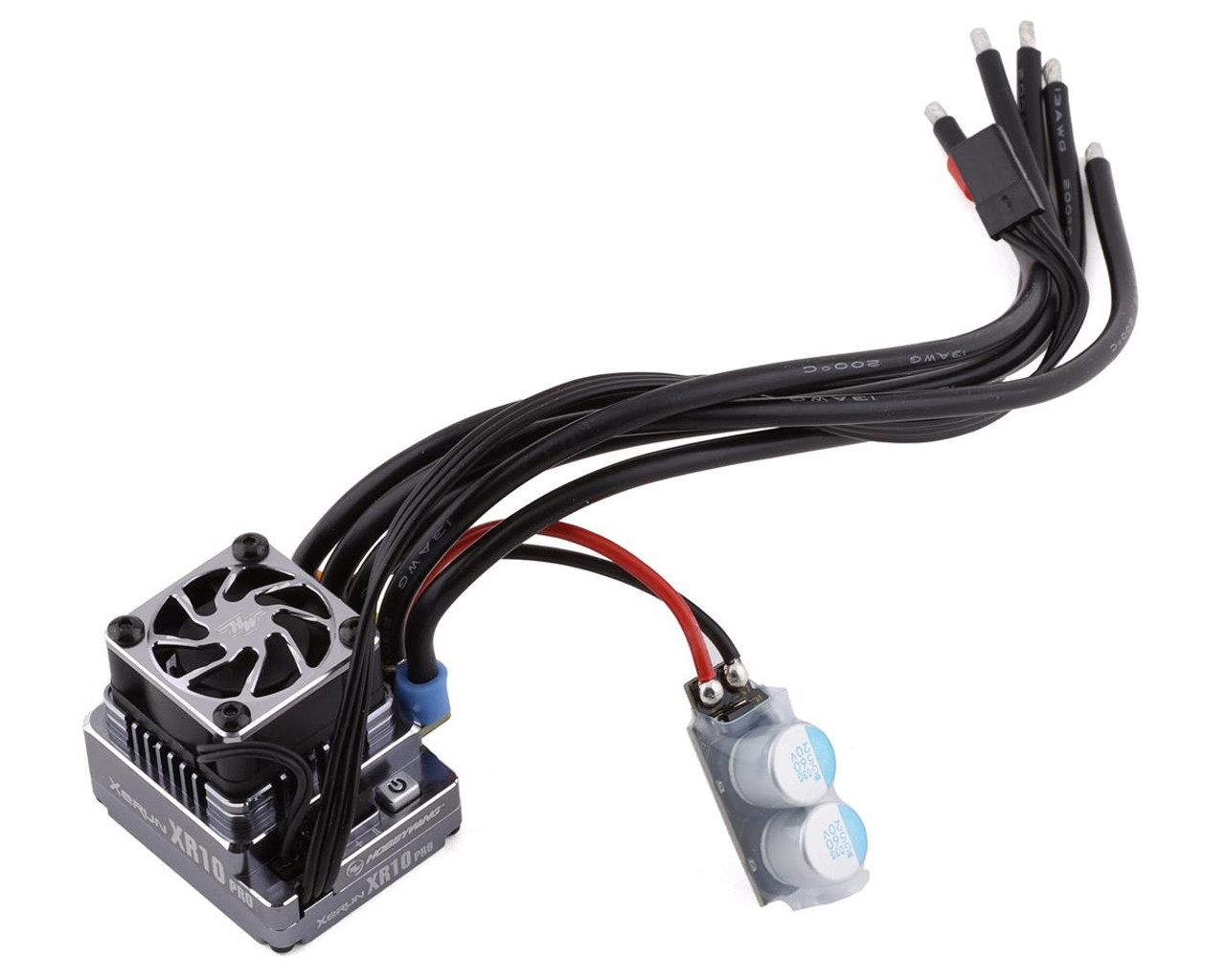 Hobbywing Xerun XR10 Pro G2S Elite 160A Sensored Brushless ESC (Midnight  Silver)