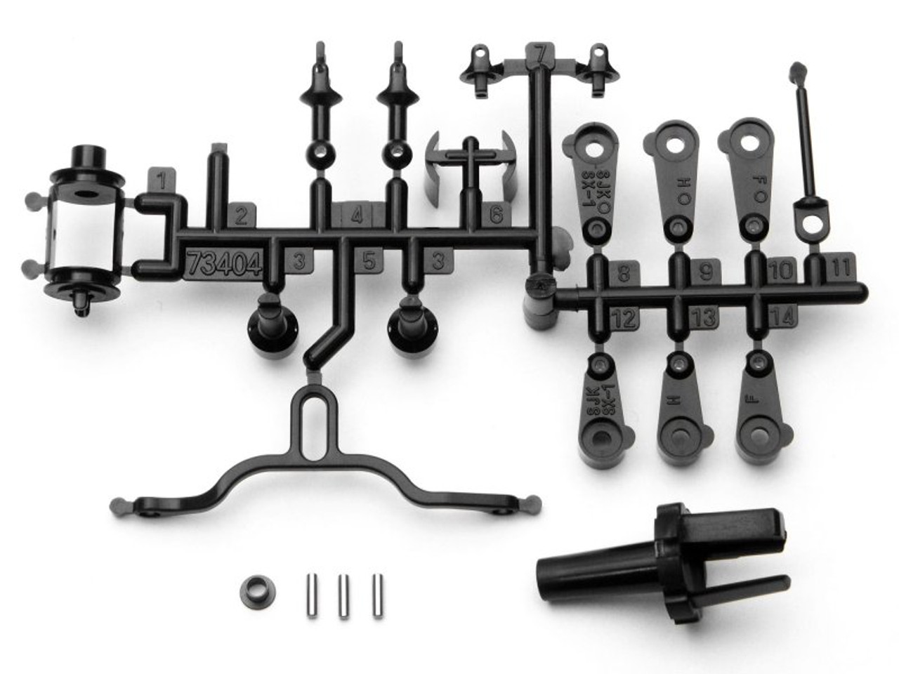 HPI RS4 Micro Servo Arm Set - Small Addictions RC